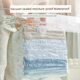 Vacuum compression bag without pumping clothes storage bag thickened clothes quilt quilt luggage special sealed travel bag