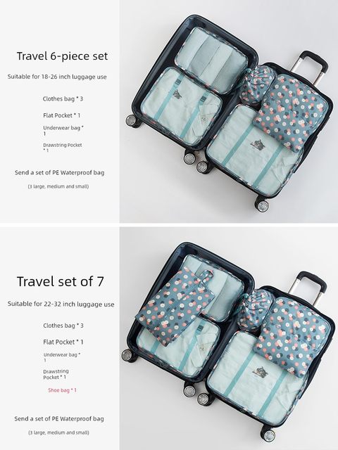 内衣内裤出差旅游衣服分装防水待产包旅行收纳袋行李箱衣物整理包