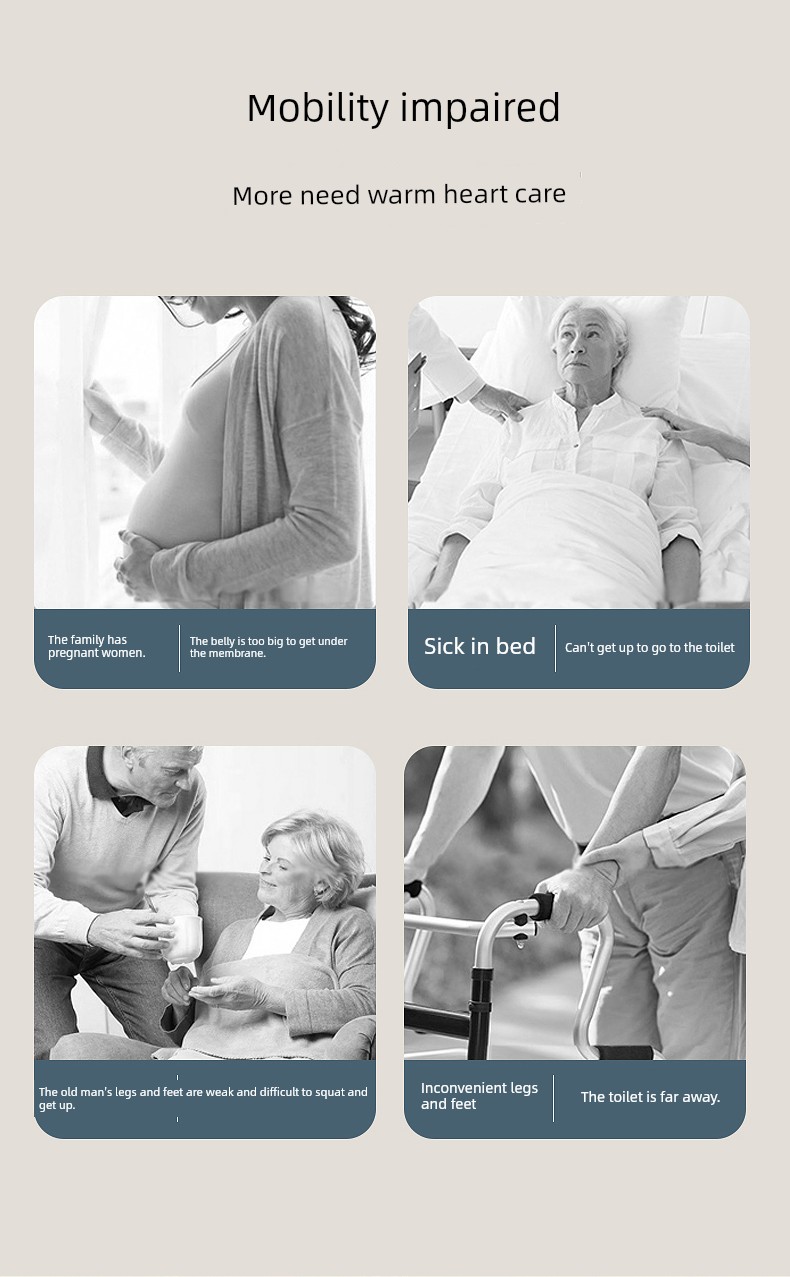 Movable For Home Elderly Deodorizing Filter Indoor Toilet — 4