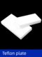 Teflon plate PTFE plate Teflon plate plastic king ptfe plate block processing mold gasket zero cut