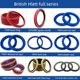 Imported Hellet KDAS combined oil seal hydraulic cylinder Ste HALLITE piston rod dustproof O-type sealing ring