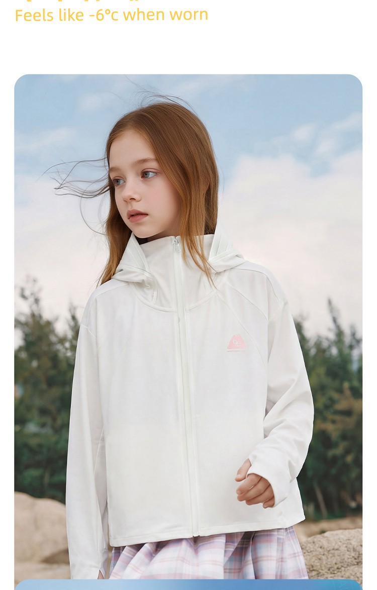 [Same Style as in the Mall] Balabala Girls' Sun Protection Clothing, Kidsren's Jacket, 2026 New Summer Cool Top — 11