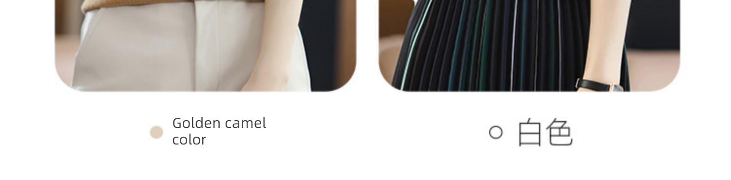 Half high collar wool Condom spring Sleeveless camisole vest