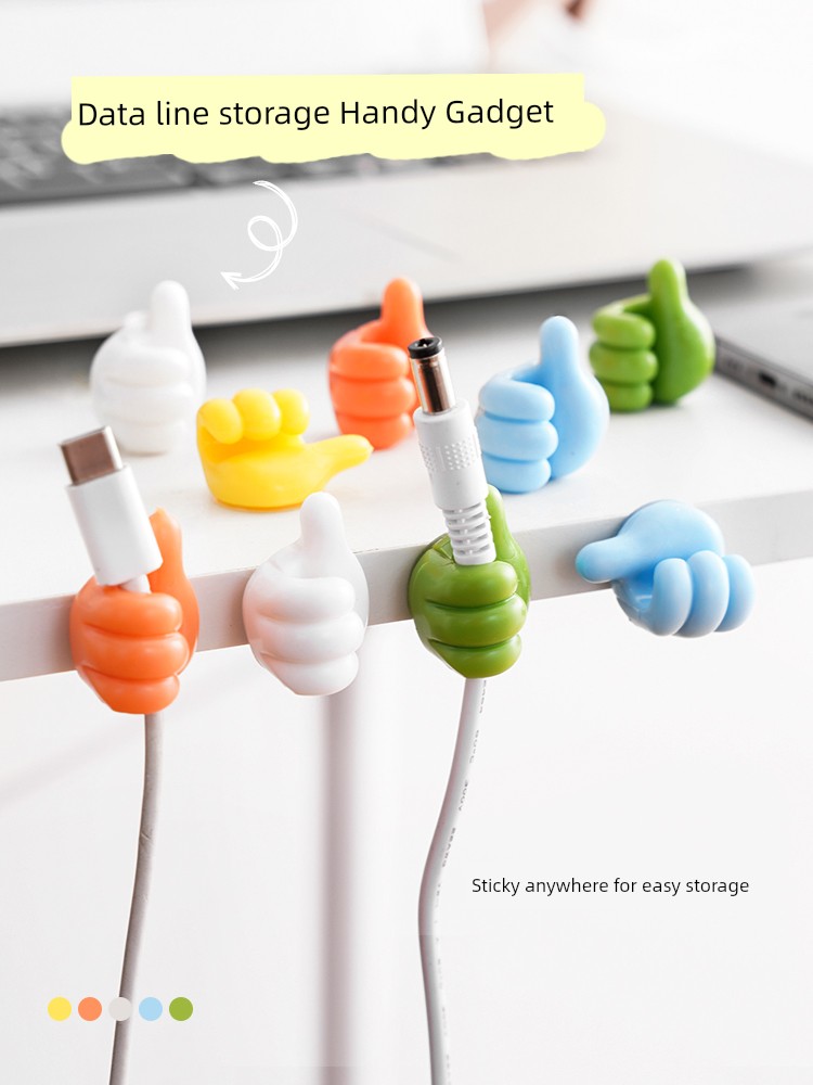 Thumb Neutral Student Dormitory Desktop Storage Hook