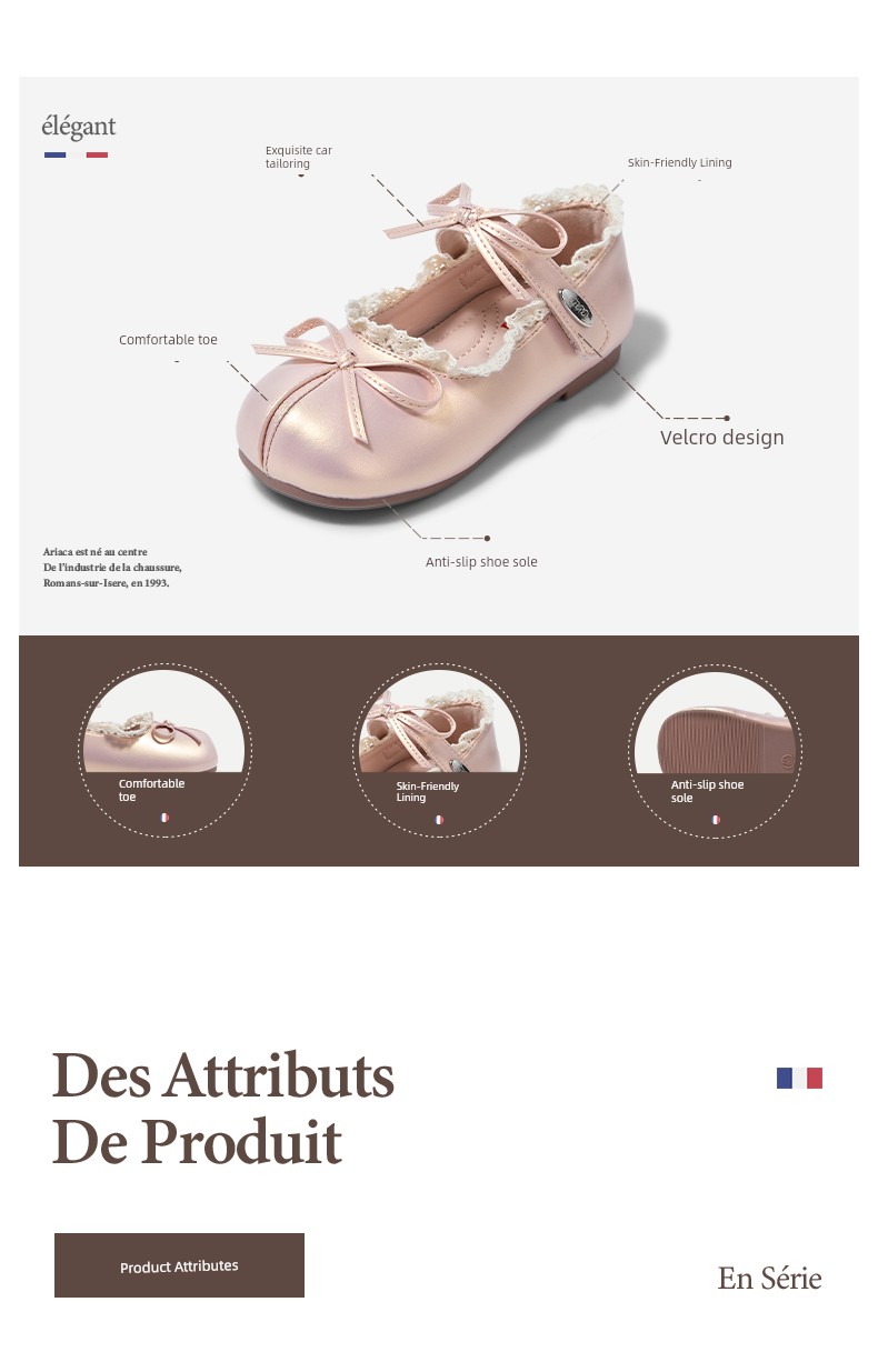 Ariaca Girls' Leather Shoes Mary Jane Shoes Summer Shallow Shoes Little Girls' Single Shoes Kidsren's Princess Shoes — 11