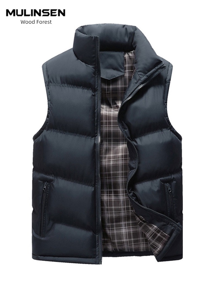 MuLinSen Jinjiang thickening vest middle age winter clothes Cotton
