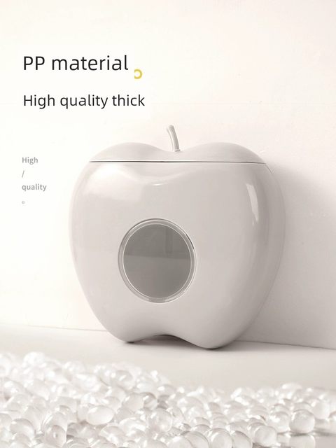 Plastic film cover storage box wall-mounted, non-punched food grade disposable fresh-keeping bag cover storage artifact for kitchen