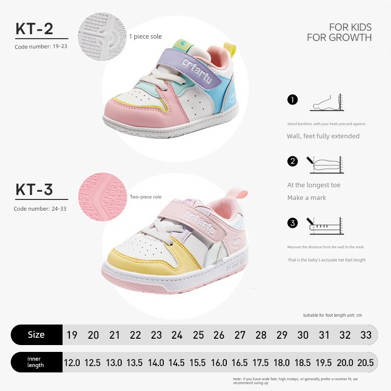 Fall Crtartu Boys and Girls Non Slip Baby Sneakers — 8