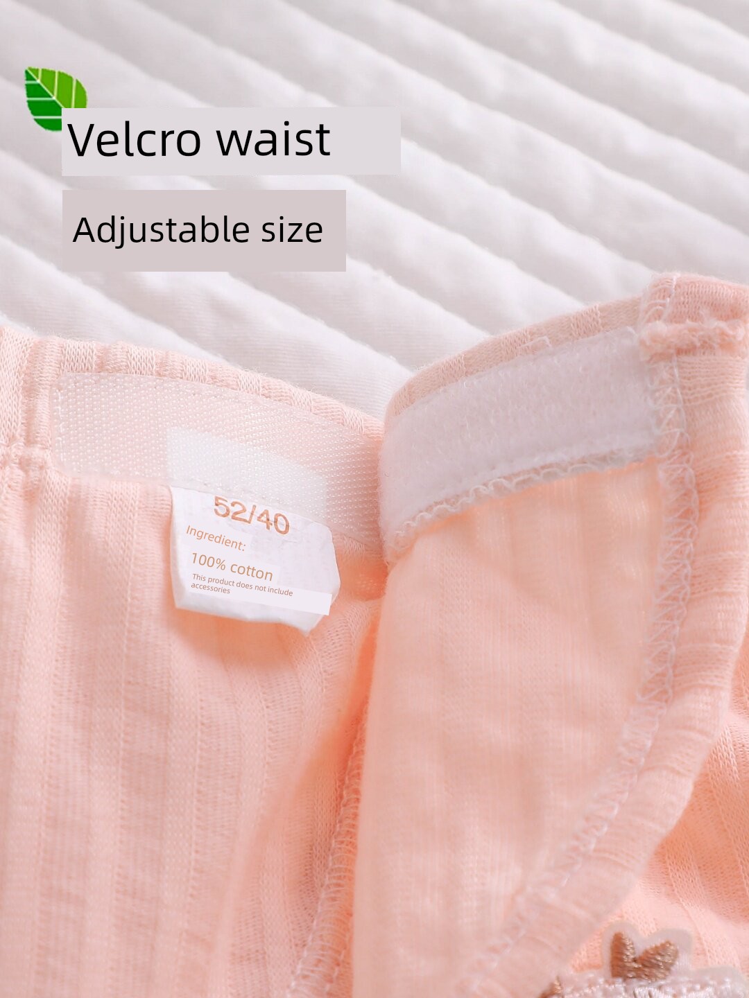 All-Cotton Pure Cotton Newborn Baby Two-Piece Set, Summer Thin Style, Autumn Clothing, Pure Cotton Monk-Style Clothes, Open-Crotch for Newborns — 2
