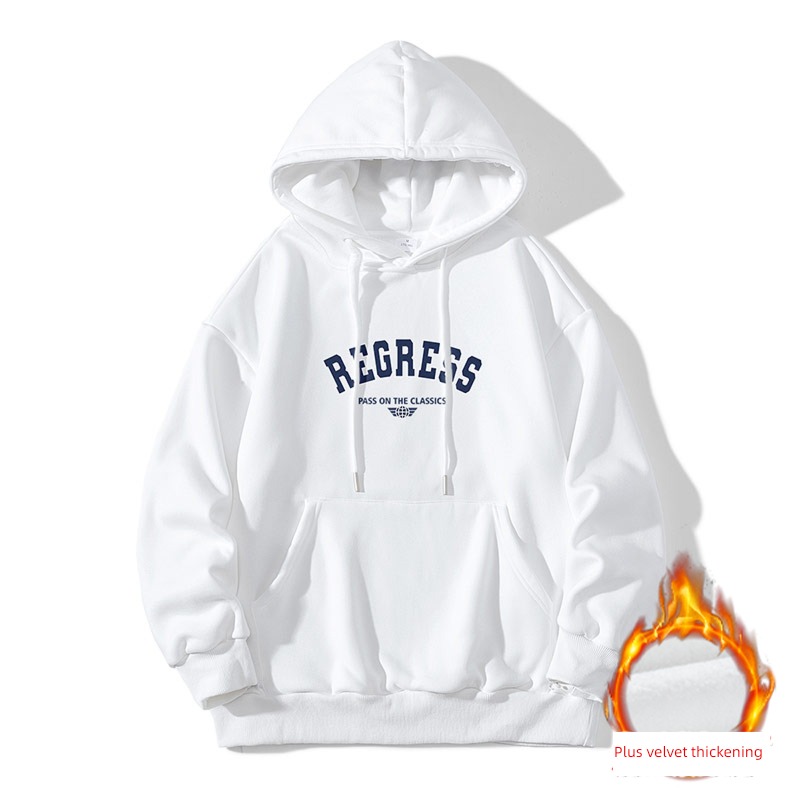 Maiteyou Autumn and winter Hooded easy lovers Sweater