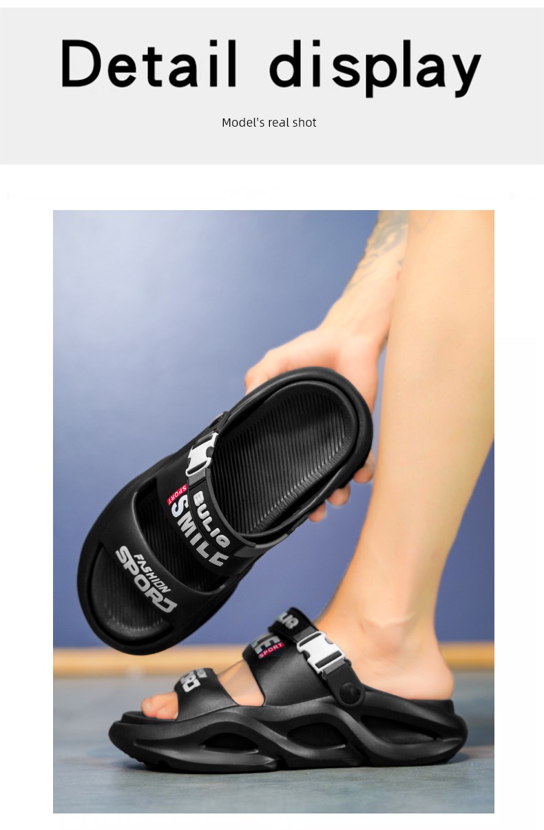 Boys' Sandals Summer 2026 New Model for Children Aged 7-12, Plastic Water Shoes for Boys, Quick-Dry Beach Shoes for 16-Year-Olds — 17