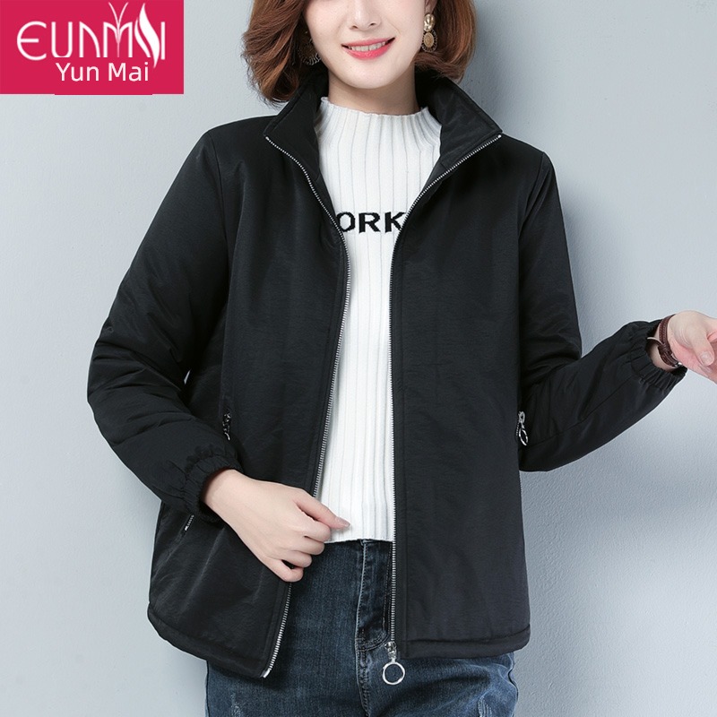 loose coat female Plush have cash less than that is registered in the accounts middle age mom leisure time loose coat