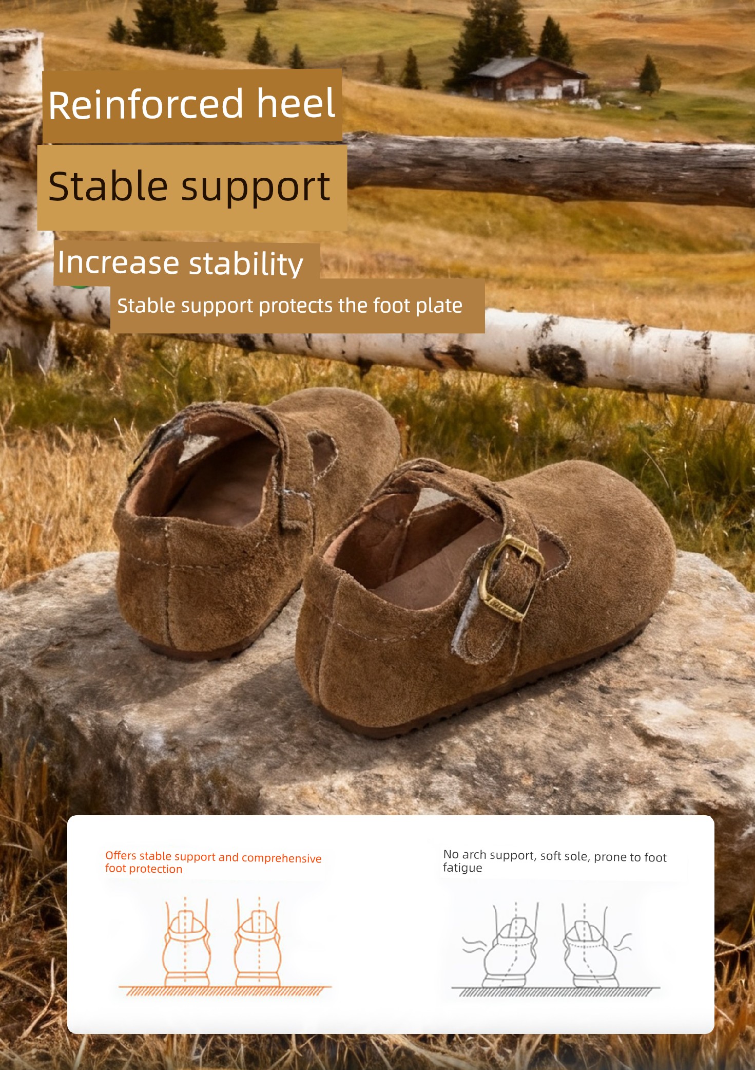 Little Steps Girls' Birkenstock-Style Shoes Autumn Children's Leather Shoes Baby Soft Sole Walking Shoes Non-Slip Girls' Shoes Boys' Shoes — 11