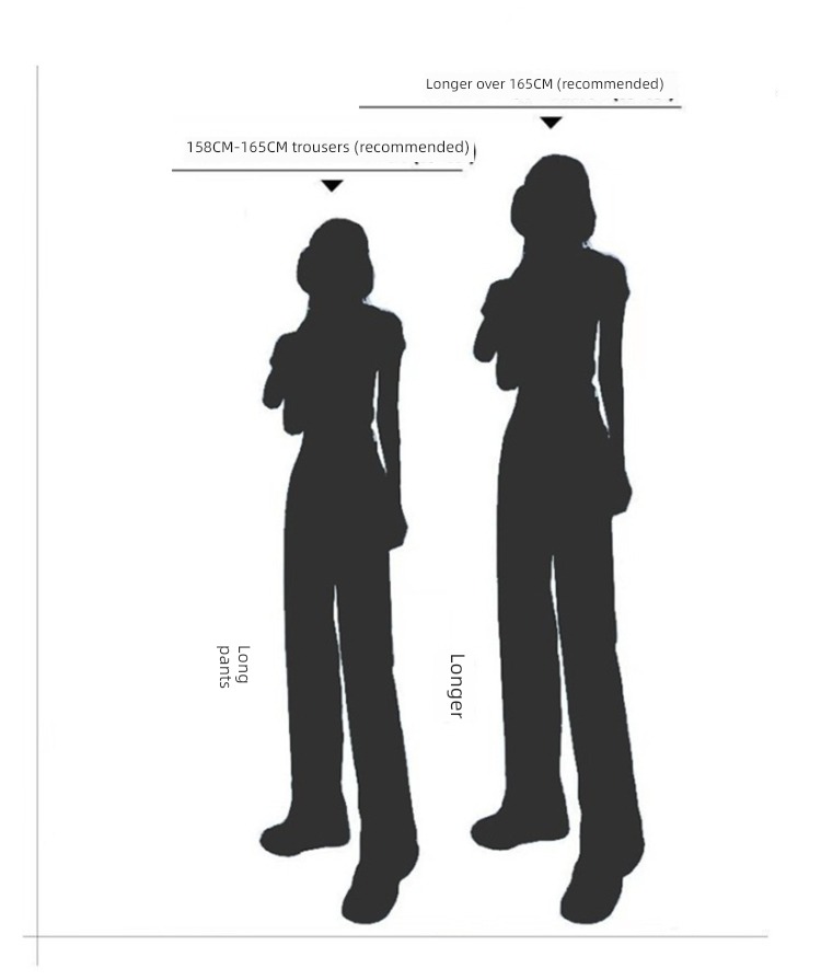 Broad leg female Autumn and winter Loose large code Fat M land trousers cowboy