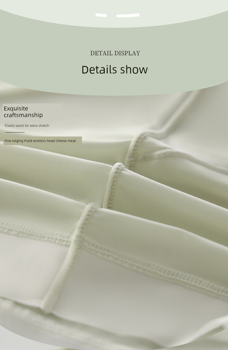 High Waist Belly Support Special Cotton Crotch Ice Silk Pregnant Women's Underpants — 12