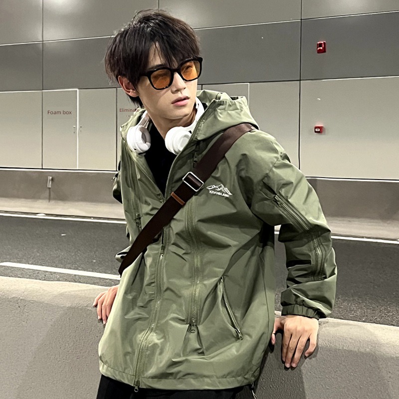 Chaopai Autumn and winter easy Hooded Adding cotton thickening pizex