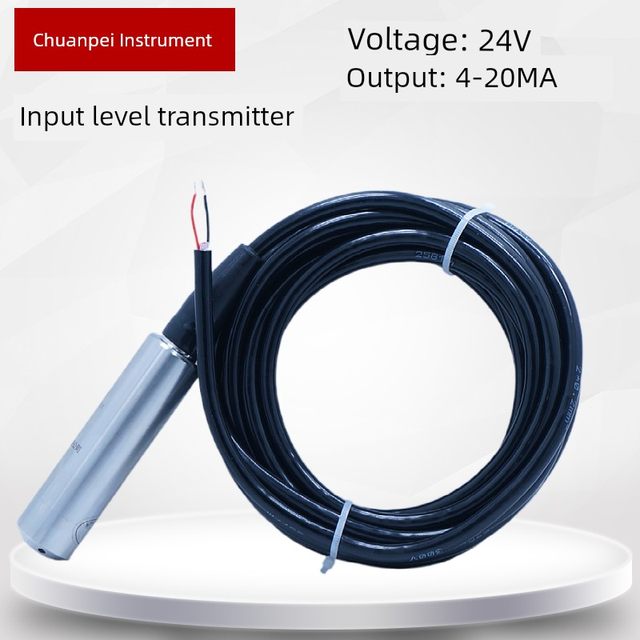 Input liquid level transmitter fire water tank static pressure liquid level sensor pool water level light column display