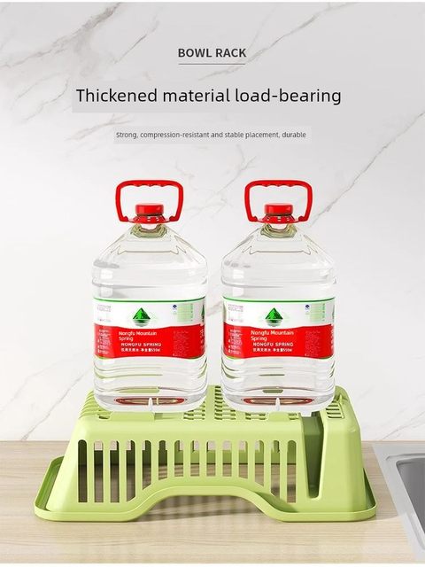 Drain basket bowl and plate rack kitchen bowl and plate storage rack sink tableware storage rack household countertop cupboard tableware storage