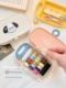 Household needle and thread box portable needle and thread set storage box tailor student dormitory clothing repair tool creative cute