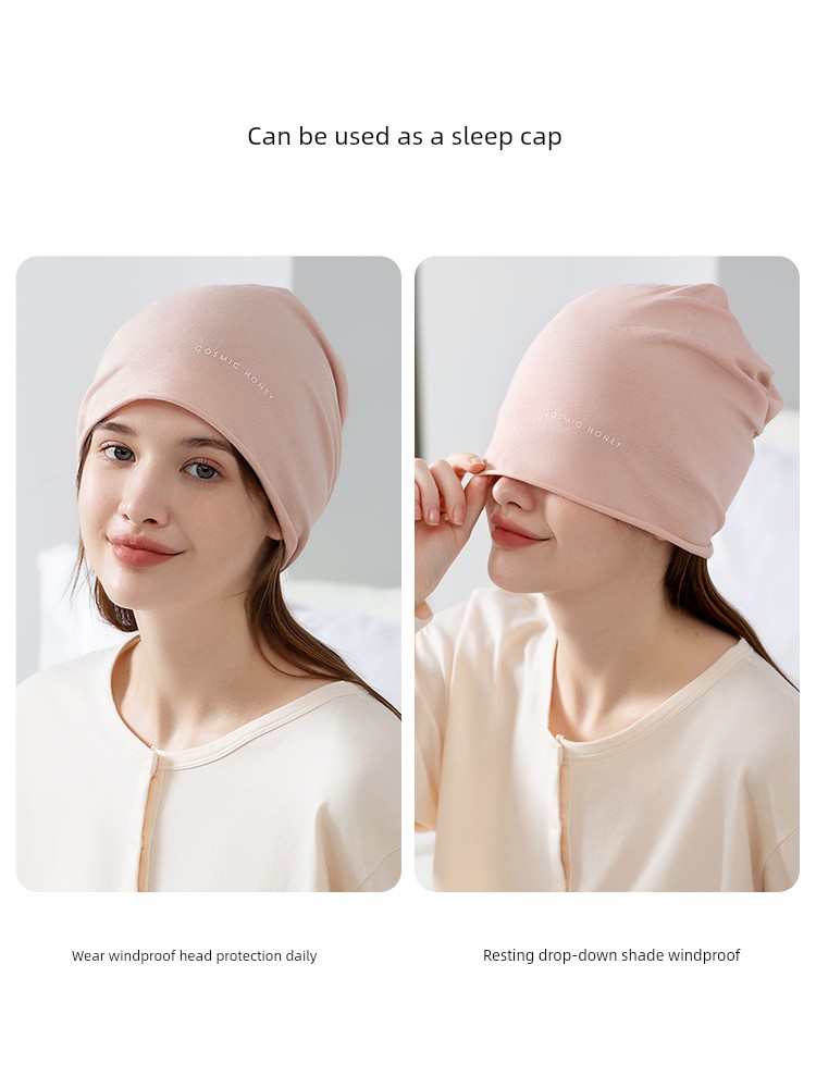Postpartum Hat for Autumn and Winter, Thin, Windproof, Warm, Suitable for Pregnant and Postpartum Women, Large Head Circumference, Can Be Worn While — 5