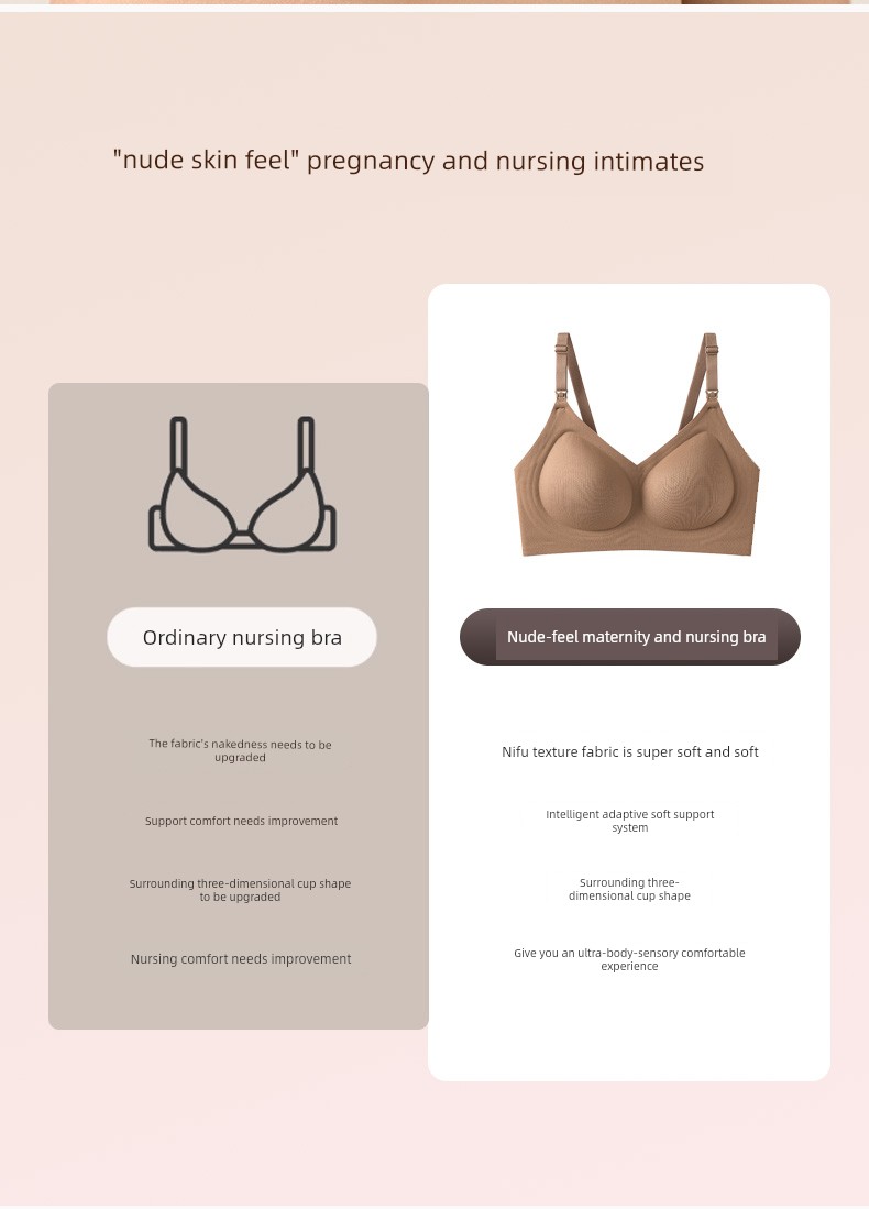 [Clearance] October Queen Nursing Bra for Pregnancy and Postpartum, Specialized for Breastfeeding, Anti-Sagging Maternity Bra — 4