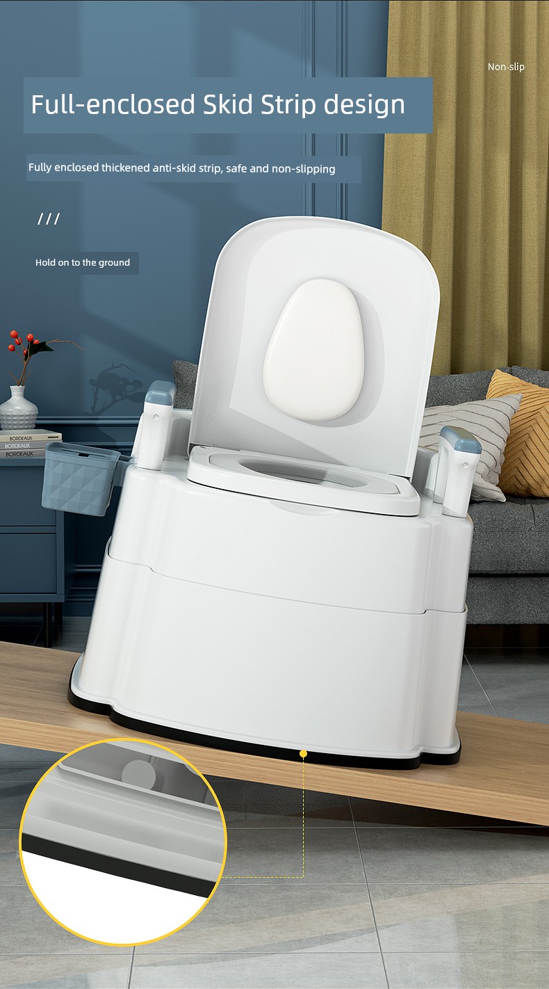 Movable For Home Elderly Deodorizing Filter Indoor Toilet — 8