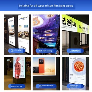 Light Box Led Light Source Diffuse Light Strip Advertising Soft Film Light Box Special 220V Light Box Light Strip 12V Ou