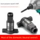 Electric wrench converter drill bit dual-purpose four-party multi-purpose modified batch head adapter strong magnetic T-shaped universal original
