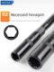 1/2 sleeve head lengthened electric wrench deepens hexagonal wind cannon thin-wall hollow pull-out motorcycle electric vehicle maintenance