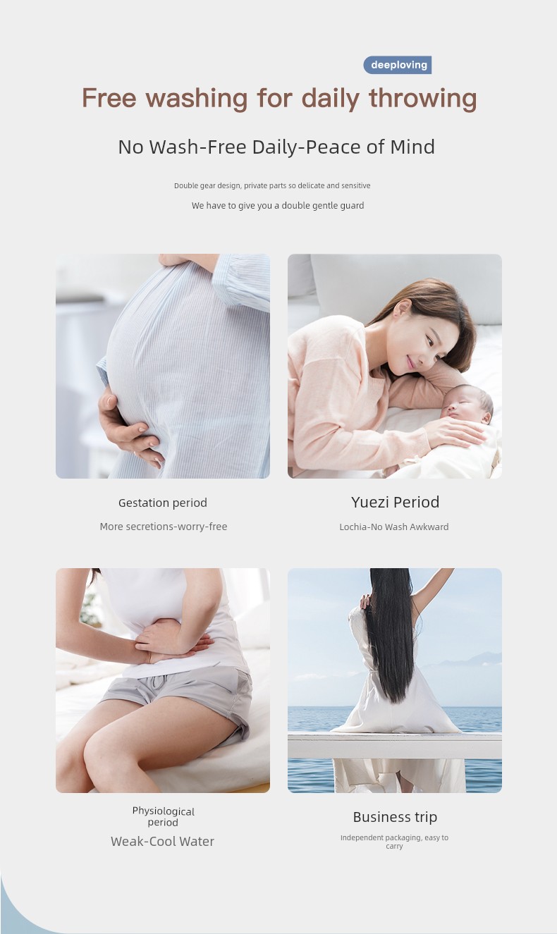 Sterile Maternity Confinement Plus Size Portable Disposable Underwear — 13