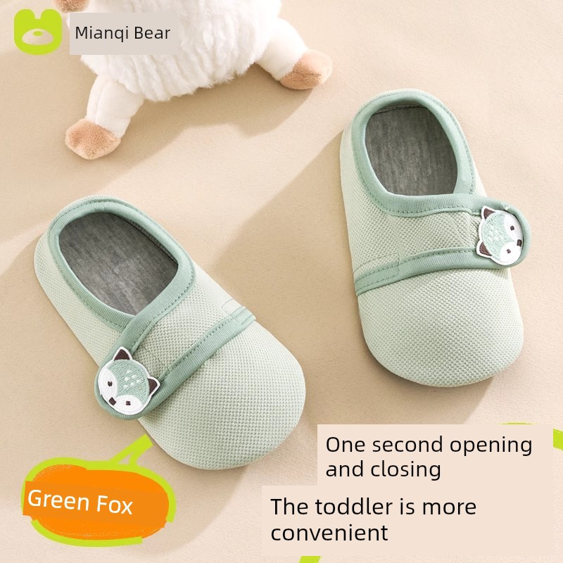 Spring and Autumn Non-Slip Cold-Proof Baby Soft Bottom Indoor Room Socks — 5