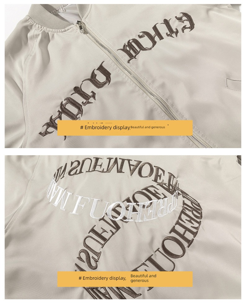 popular American style High street men and women lovers Embroidery mlb