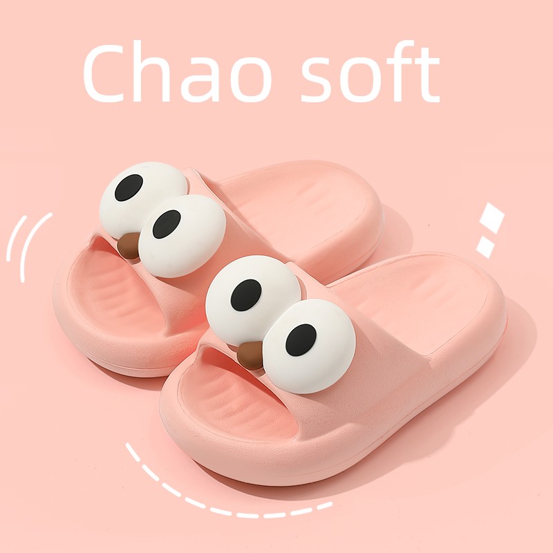 Pig Daddy Kidsren's Slippers for Summer, Baby Indoor Home Use, Non-Slip Soft-Soled Girls' Slippers for Bathing, Suitable for Older Kids — 3