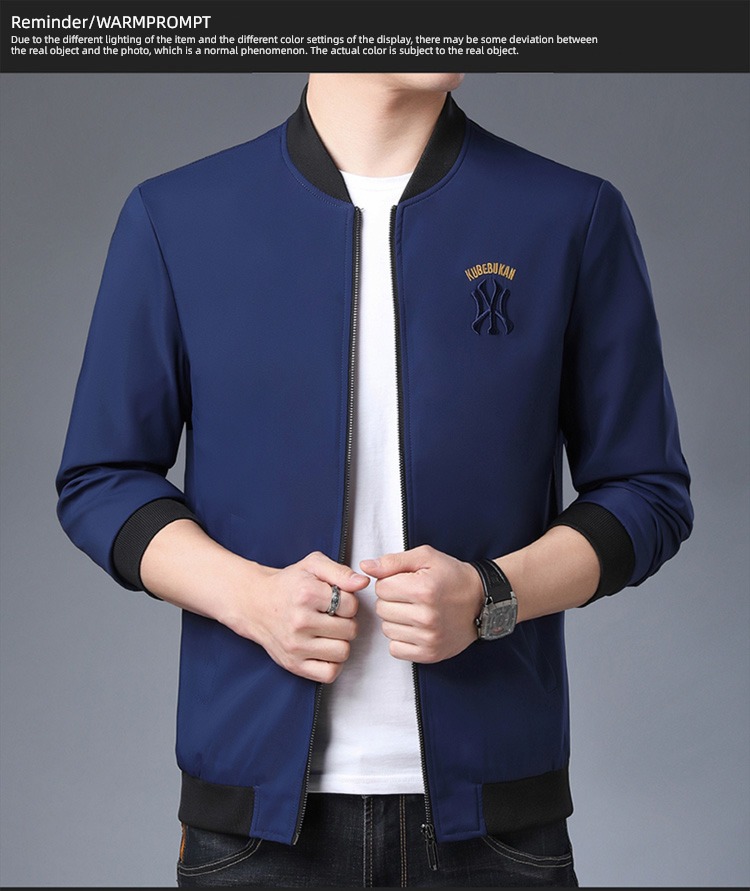 tide Spring and Autumn Thin money handsome mlb  man Jacket
