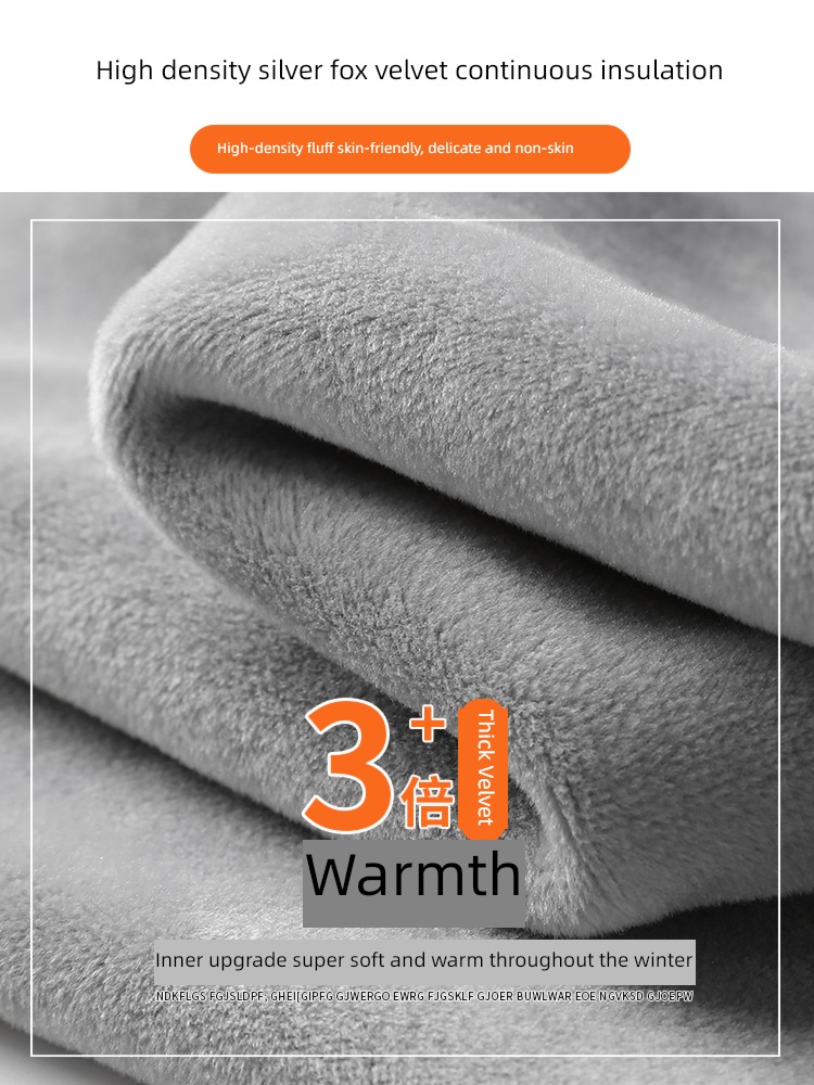 thickening winter Wear out Tie one's feet leisure time Sports pants