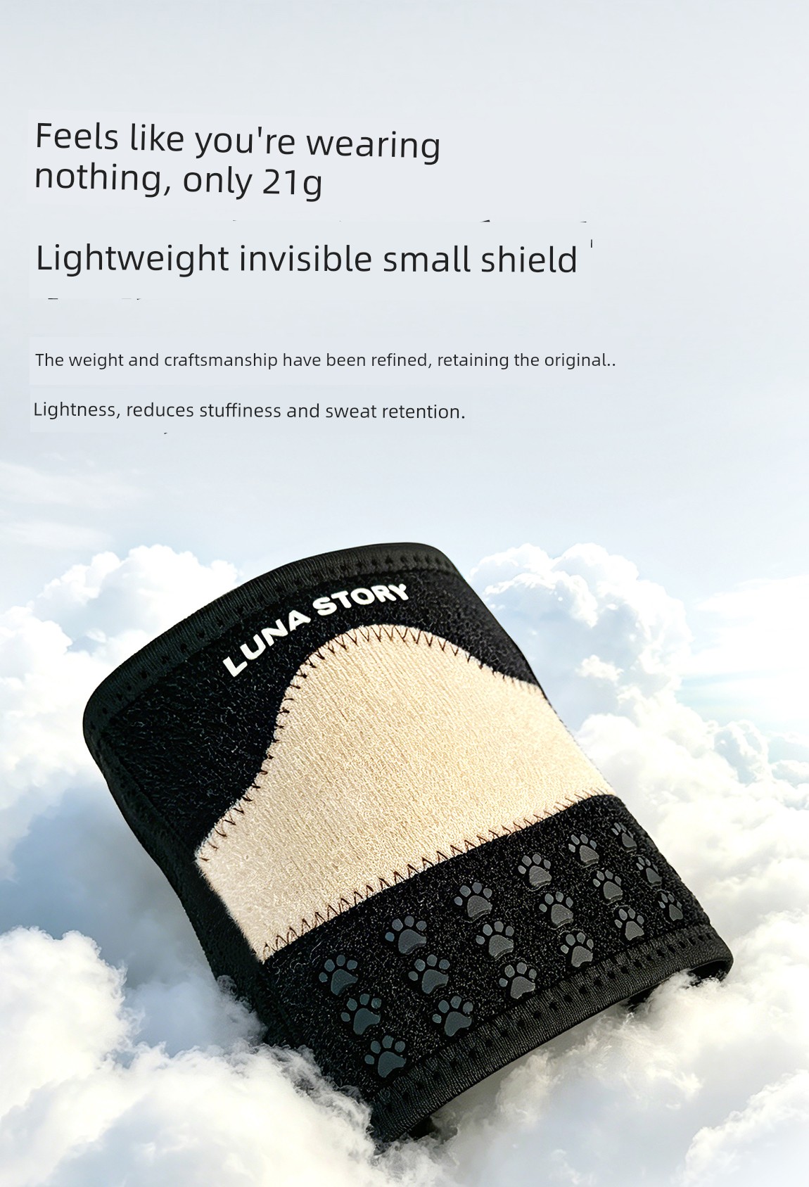 Lunastory Knee Pads, Baby Crawling Elbow Pads, Anti-Slip Children's Toddler Knee Protectors, Anti-Strain — 17