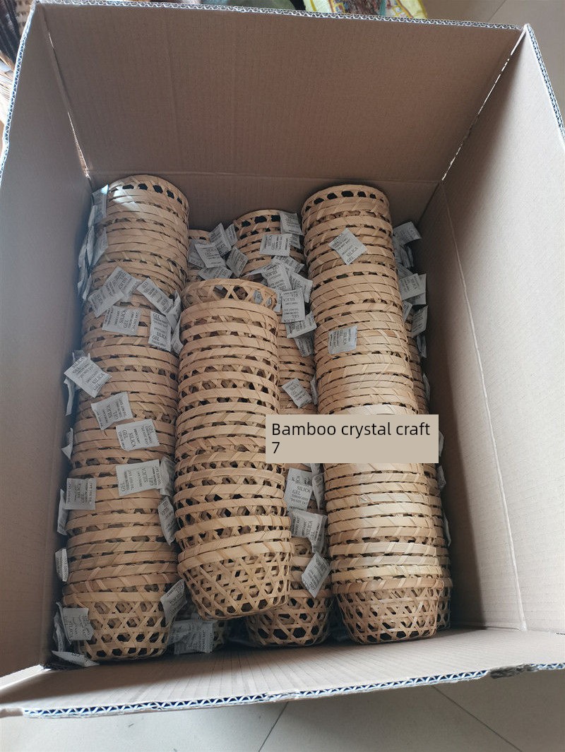 Bamboo Woven Baskets, Ice Bowls, Ice Bean Curd, Ice Cream, Ice Smoothies, Desserts, Trendy Bamboo Basket Bowls, Purely Handmade Woven Baskets, Milk Tofu