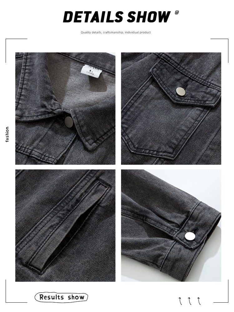 Chaopai Spring and Autumn easy schoolboy thickening chaqueta