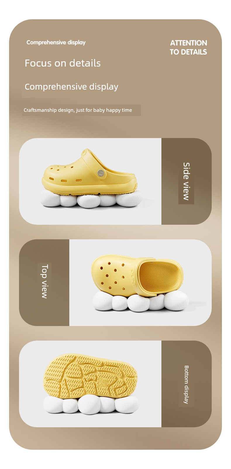 Puxi 2026 Nezha Clogs Summer Non-Slip Children's Beach Sandals Women's Thick-Soled Outdoor Shoes for Boys and Girls — 10