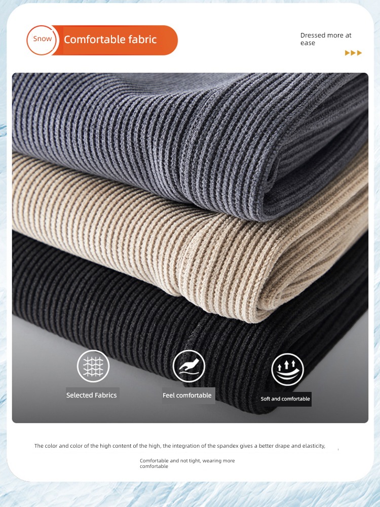 Pounds chenille  leisure time spring and autumn winter work clothes trousers