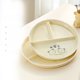 HOUYA fat-reducing meal plate with separate weight loss special quantitative meal plate with high-end sense of household plate children's tableware