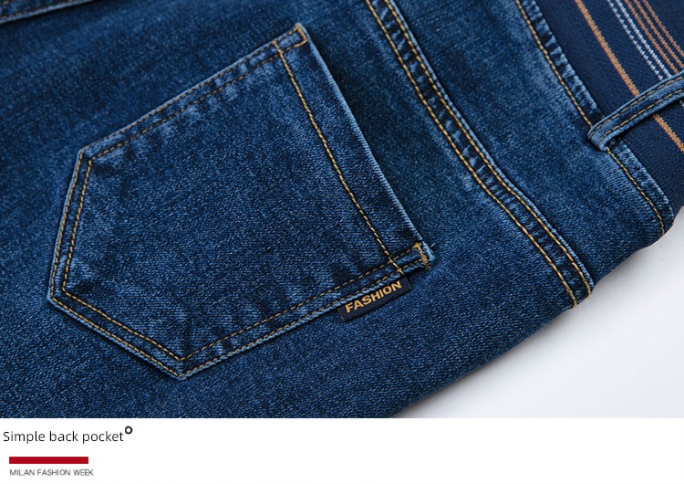 middle age High waist easy mom spring and autumn ma'am Jeans