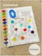 A4 folder insert 20 pages/40 pages transparent mushroom clip storage book students use rewritable insert single page clip