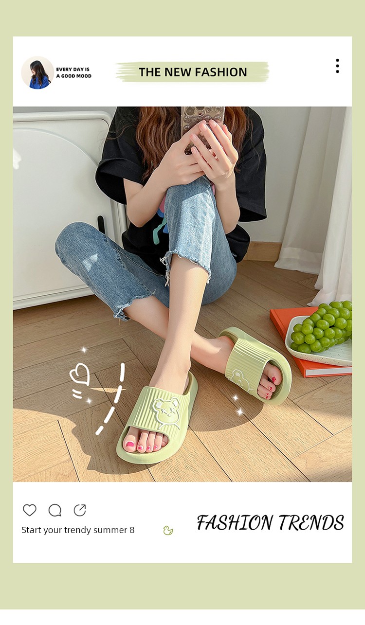 Summer Bath Eva Matching Boy Children's Slippers — 2