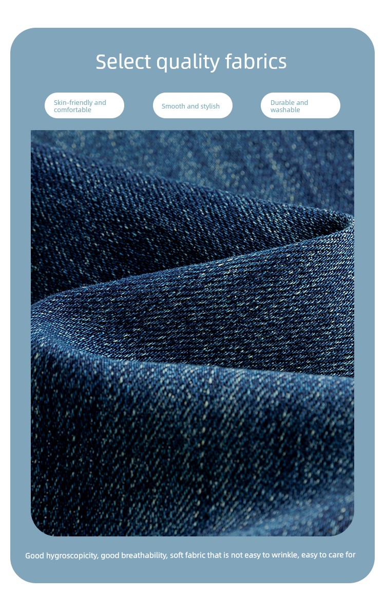 Maternity Pants for Autumn 2026, New Straight-Leg Jeans Without Belly Support, Non-Tightening Pants, Wide-Leg Pants for Fall and Winter — 9
