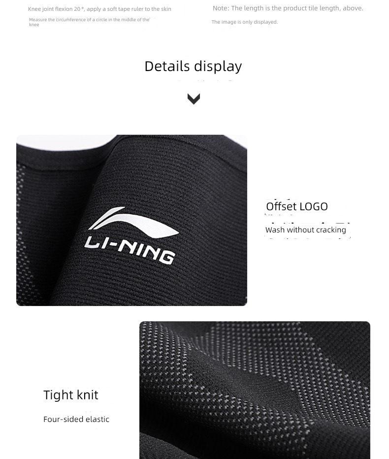 Li Ning major Basketball keep warm Old cold leg Cycling kneepad