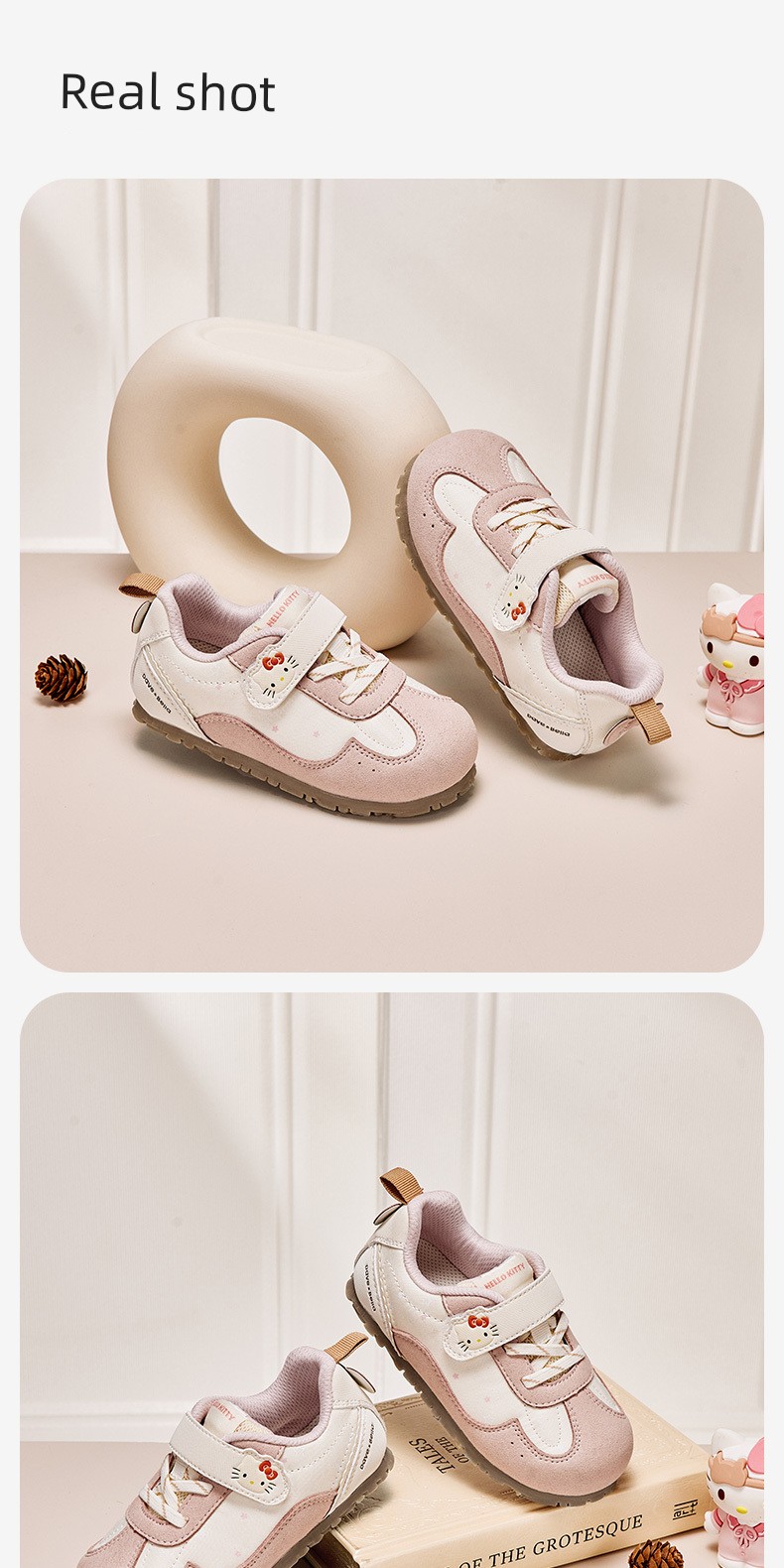 Hellokitty Collaboration with David Bella Children's Shoes Sneakers German Training Shoes 2026 New Autumn Shoes for Girls — 18