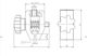 Edbor push-pull gauge fixture tension test clip HJJ-001 wire film fabric and other test fixtures