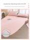 2025 new summer ice silk mat three-piece set cold bean bean air-conditioning mat can be washed by washing machine cool mat sheet