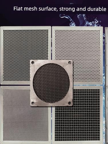 Square edge filter mesh Industrial air water and oil dustproof filter equipment stainless steel filter ultrafine mesh
